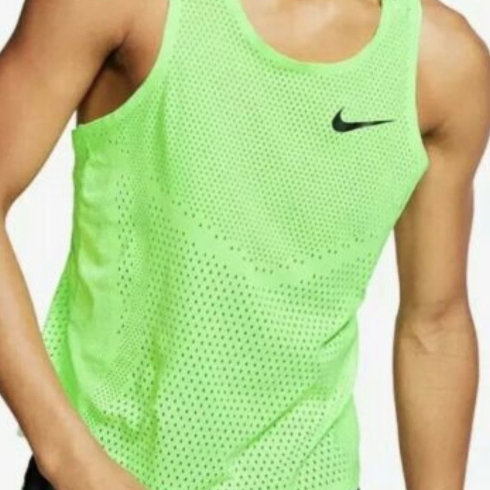 NIKE MENS AEROSWIFT RUNNING TANK TOP SINGLET